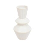 Soliflore en c�ramique  soleya  14cm blanc