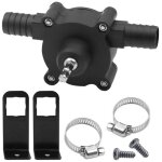 Sollbry mini pompe de perceuse �lectrique pompe � eau portative � perceuse � main pompe � eau aliment�e ...