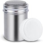 Sollbry saupoudreuse � sucre glace, saupoudreuse cacao, saupoudreuse � epices en acier inoxydable, boite ...