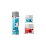 Pack soloplast réparation trou de carrosserie - mastic armé - mastic et apprêt de finition Pack soloplast réparation trou de carrosserie - mastic armé - mastic et apprêt de finition