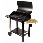 Somagic - barbecue vulcano 3000 fonte 70x48cm sur chariot