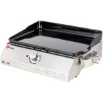 Somagic - plancha telia electrique fonte emaillee 50x35cm