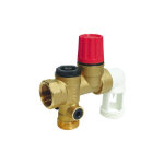 Somatherm - groupe de s�curit� nf 3 / 4' � garde d'air coud� - si�ge inox pour eau agressive
