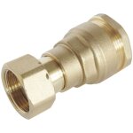 Somatherm - raccord laiton droit sumo pour tube pe �20 mm - ecrou tournant 3 / 4