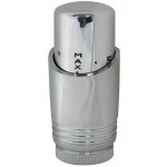 T�te thermostatique design m30x1, 5 pour radiateur s�che - serviette - chrom� somatherm