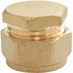 Somatherm for you - bouchon laiton bague laiton � compression - tube cuivre �14