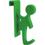 Centrale brico - crochet pour s�che serviette deco vert tube plat