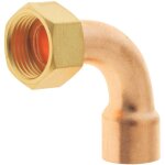 Somatherm for you - raccord cuivre coud� � souder sur tube �14 - ecrou tournant 12 / 17 - sachet 2 pi�ces ...