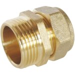 Somatherm for you - raccord laiton bague laiton à compression - tube cuivre Ø18 - mâle 20 / 27 Somatherm for you - raccord laiton bague laiton à compression - tube cuivre Ø18 - mâle 20 / 27