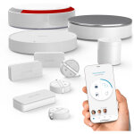 1875281 - home alarm essential plus - alarme maison sans fil connecte protect - compatible avec alexa, ...