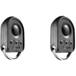 Lot de 2 tlcommandes somfy keygo 4 rts - 4 canaux - frquence 433, 42 mhz - compatible automatisme ...