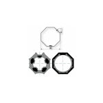 Adaptations moteur somfy - axe octogonal 9410418 - pour moteur �50mm