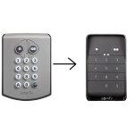 Clavier à code radio rts 1841030 pour piloter les motorisations somfy 2 relais - - 2400625. Clavier à code radio rts 1841030 pour piloter les motorisations somfy 2 relais - - 2400625.