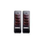 4018v000 : lot de 2 télécommandes 4 canaux noir et rouge pour portails et portes de garage - technologie ... 4018v000 : lot de 2 télécommandes 4 canaux noir et rouge pour portails et portes de garage - technologie ...