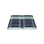 Merinos - sommier 160 x 200 cadre à lattes 160x200 (2x80x200) 3 zones flat cap Merinos - sommier 160 x 200 cadre à lattes 160x200 (2x80x200) 3 zones flat cap