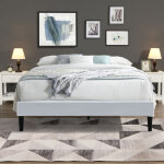 Sommier tapissier 160x200 cm - 20 cm - 13 lattes - housse lavable - montage rapide et facile - confort ...