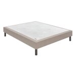 Sommier epeda confort medium deco nature 80x200 chin naturel lattes