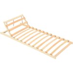 Sommier à lattes sans matelas tête de lit réglable 70x200 cm vidaxl Sommier à lattes sans matelas tête de lit réglable 70x200 cm vidaxl
