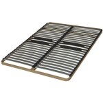 Ebac literie - sommier  lattes 140x190 c322 - 44 lattes bois - fabrication franaise