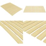 Vidaxl - sommier à lattes avec 24 lattes 120x200 cm - sommier à lattes - lit plateforme - lit double ... Vidaxl - sommier à lattes avec 24 lattes 120x200 cm - sommier à lattes - lit plateforme - lit double ...