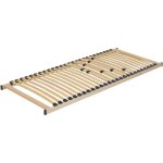 Beliani - sommier � lattes 80 x 200 cm avec ressorts pour lit simple vouziers