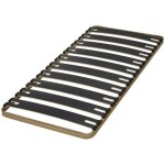 Ebac literie - sommier  lattes 90x190 c310 - 10 lattes bois - fabrication franaise
