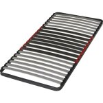 Ebac literie - sommier  lattes 90x190 c34 - 20 lattes bois - fabrication franaise