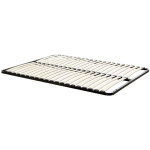 Designetsamaison - sommier � lattes en bois 180x200 cm