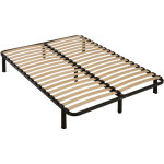 Sedac - sommier  lattes dmontable + pieds 160x200 - 36 lattes bois - fabrication franaise
