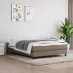 Bonnevie - sommier � ressorts de lit - sommier pour adulte et enfant - taupe 140x190 cm tissu bv337448 ...