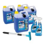 Sonax - offre promotionnelle hiver : 4 x lave - glaces concentr�s, 2 x d�givreurs & 1 x gratte - glace ...
