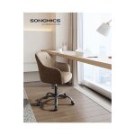 Songmics - chaise de bureau, fauteuil ergonomique, sige pivotant, rglable en hauteur, capacit de charge ...