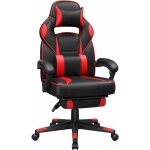 Songmics - fauteuil gamer, chaise gaming, sige de bureau rglable, avec repose - pieds tlescopique, ...