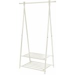 Portant à vêtements, penderie à vêtements, portemanteau avec 2 étagères de rangement pour chaussures, ... Portant à vêtements, penderie à vêtements, portemanteau avec 2 étagères de rangement pour chaussures, ...