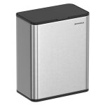 Songmics - poubelle de cuisine murale, poubelle  compost 8l avec couvercle, pour dchets alimentaires, ...