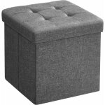 Tabouret, repose - pieds, pouf int�rieur, si�ge, pour salon, chambre, entr�e, banc coffre rangement, ...