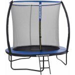 Songmics trampoline pour enfants diam�tre 244 cm, filet de protection, poteau incurv� 180 cm, coussins ...