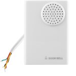 Sonnette, carillon de sonnette filaire durable 2v pour systme de contrle d'accs de scurit domicile de ...