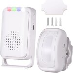 Sonnette avec d�tecteur de mouvement pour entr�e de magasin, couloir, alarme ext�rieure sans fil, alarme ...