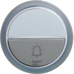 Sonnette ip44 pour kit carillon confort - blanc - legrand