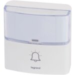 Bouton poussoir ip54 pour kit carillon s�r�nit� blanc legrand 094279