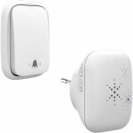 Sonnette sans fil sans batterie ext�rieure �tanche ip 65 neige pluie humidit� maison sans fil sonnette ...