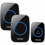 Sonnette sans fil �tanche 3 �tapes ext�rieure carillon �lectronique bande 38 m�lodies pour bureau � domicile ...