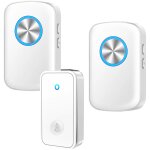 Sonnette sans fil exterieur etanche, sdlogal sonnette de porte Étanche carillon electronique, kit de ... Sonnette sans fil exterieur etanche, sdlogal sonnette de porte Étanche carillon electronique, kit de ...