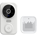 Sonnette vid�o � distance sans fil, smart home wifi door bell carillon de cam�ra de sonnette sans fil ...