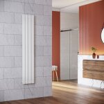 Radiateur eau chaude en acier conception murale vertical radiateur chauffage central 1600x311mm panneau ...