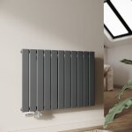 Radiateur eau chaude en acier conception murale vertical radiateur chauffage central 630x850mm panneau ...
