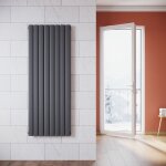 Sonni - radiateur eau chaude en acier conception murale vertical tube plat radiateur chauffage central ...