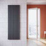 Radiateur eau chaude en acier conception murale vertical tube plat radiateur chauffage central 1800x542mm ...