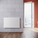 Radiateur eau chaude en acier conception murale vertical tube plat radiateur chauffage central 630x1004mm ...